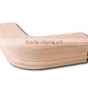 Indoor Steel Wood Stair Handrail Designs for Sale With Premium Quality thumbnail-1