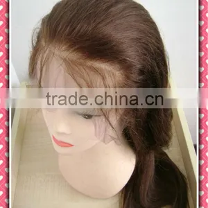 100 Indian Remy Human Hair Full Lace Wigs Fashion Style Quality Choice thumbnail-1