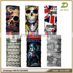 Free Sample Custom Printing Multifunctional Seamless Bandana ZDS1992 thumbnail-3