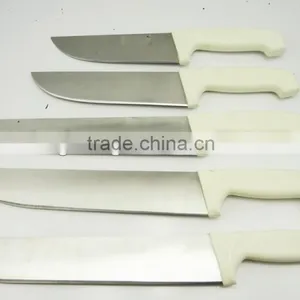 White PP Handle Chef Knife Set With High Quality and Resonable Price thumbnail-1