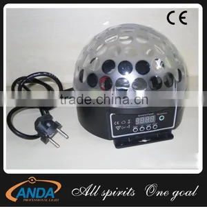 Transparent Crystal Christmas Effect Ball Laser Light thumbnail-1