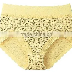 High Waist Lace Waist and Leg Panty Lady Underwear thumbnail-1