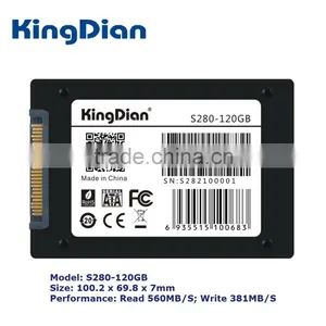 120GB SATA3 2.5' Solid State Drive Memory Card Hard Disk KingDian SSD thumbnail-1