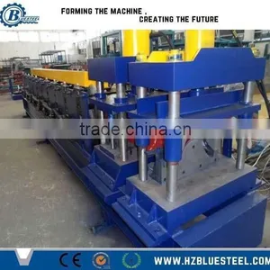 Metal Roof Ridge Cap Roll Forming Machine, Steel Step Roof Ridge Making Machine For Sale From China thumbnail-1