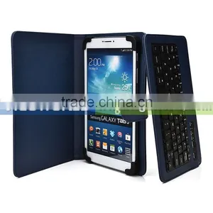 Universal Removable Leather USB Keyboard Cover for 8.9 Inch Tablet Keyboard Case, for Samsung Galaxy Tab 3 thumbnail-1