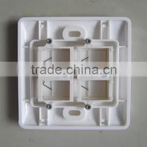 Latest Network Cat6 One Port, Dual Port Face Plate/RJ45 Faceplate thumbnail-4