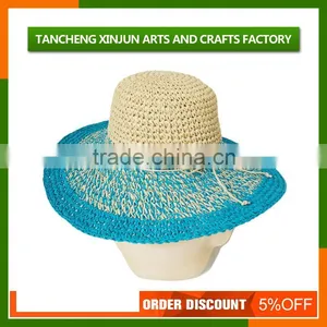 Custom 2016 Beach Straw Hat Natural Straw Hat thumbnail-6