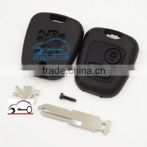 Good Price Peuguot Key Shell for 206 Blank 2 Button With Logo Car Key Peugeot Romote Key Shell thumbnail-3