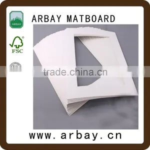 Wholesale Single Mat for Photo Frames Hot Sale Acid Free Mount Board Pre Cunt Paper Frame thumbnail-5