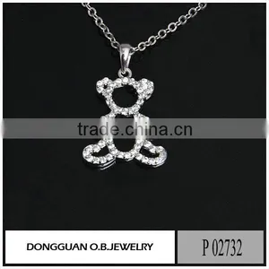 Charm Necklace Statement Crystal Jewelry Pendant Wholesale thumbnail-4