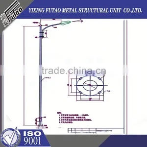 High Quality Galvanized ce Lamp Pole thumbnail-2