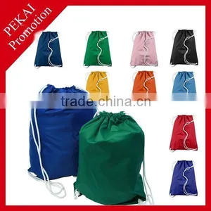 2015 Hot Selling Wholesale Promotional Cheap Drawstring Cotton Bag thumbnail-6