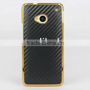 For HTC One M7 Case Carbon Fiber Design thumbnail-1