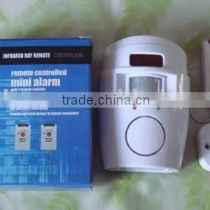 Independently Wireless Infrared Motion Detecting Alarm System With 2 Remote Controls for Home Security thumbnail-3