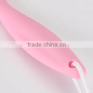 2016 New Arrivals New Long Handle Manual Soft Facial Deep Cleansing Brush Cleanser Brtush With Sling thumbnail-5