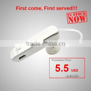 Promotional Super Mini Design and Calls Remote Control Support A2DP Single Side Earhook Bluetooth Earphones thumbnail-1