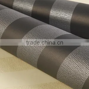 Modern Stripe Nonwoven Office Decor Wallpaper thumbnail-5