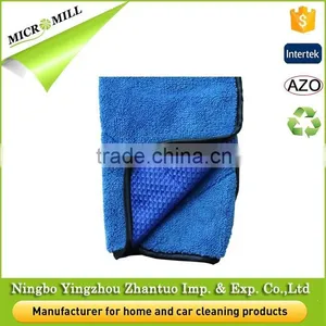 Double Side Plush Waffle Cloth Fast Window Waxing and Polishing Cloth for Detailing Smooth Car Paint thumbnail-2