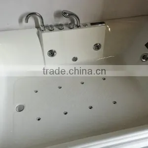 Double Whirlpool Bathtub With Pillows 1850*1230*620mm thumbnail-6
