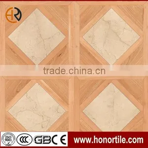 600*600 Matt Porcelain Wood Texture Floor Tile thumbnail-1