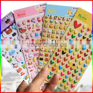 Wholesale Custom Puffy Sticker/ DIY Various Carton 3d Puffy Sticker thumbnail-1