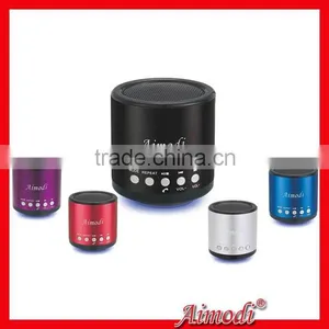 Business Gift fm Radio Bluetooth Mini Speaker With Microphone, Line in Funciton thumbnail-2