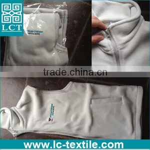 Best Buy Custom Embroidery Good Thickness Promotional Polar Fleece Vest With Two Pockets thumbnail-2