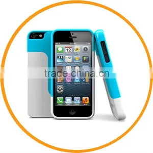 New Fashion Vivid Choice Colorful Hard Case for IPhone5 5 Back Cover Shell White+Blue From Dailyetech thumbnail-1