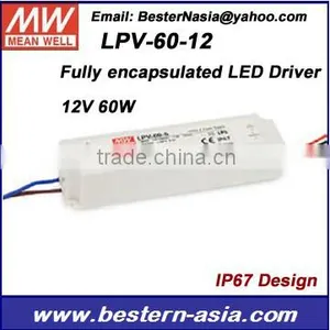 Meanwell LPV-60-12 12V the Led Waterproof Power Supply thumbnail-1