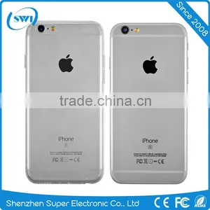 New Clear Soft Transparent Gel Skin Tpu Case FOR IPHONE 6 Case thumbnail-5