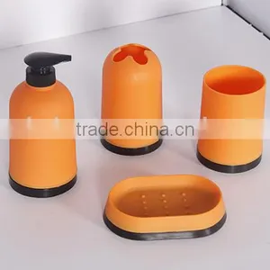 Colourful Eco-friendly pp Lime Green Bathroom Accessories Set thumbnail-2