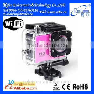 Factory Wholesales Full HD 1080P Wifi Underwater Helmet Extreme Sports Video Action Camera With 30m Waterproof thumbnail-4