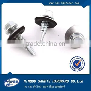 Ningbo Hex Washer Head Self-drilling Screw With EPDM Washer for Sale thumbnail-6