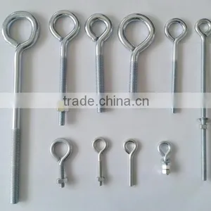 Zinc Plated Eye Bolt Hardware, Nut and Bolt thumbnail-3