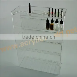 Customize Plexiglass Display Stands Clear Acrylic E-liquid Wall Display thumbnail-4
