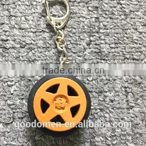 2016 Design New Style Custom Logo Wheel Type Keychain thumbnail-4