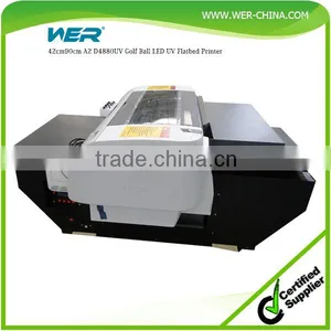Popular Model for USA and Mexico A2 Size WER-D4880UV uv Flatbed Printer Price thumbnail-1