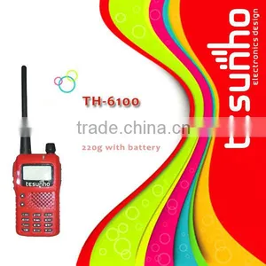 TS-6100 Red Small Portable Talkie With 9-level Sensitivity Adjustment thumbnail-1