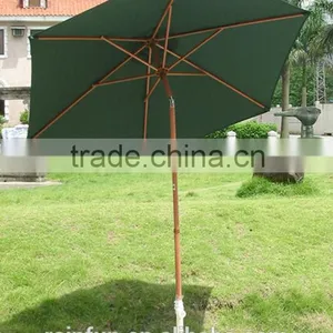 2016 Wooden Patio Umbrella thumbnail-1