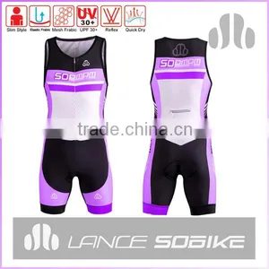 Custom Compression Speed Race One-piece Triathlon Clothing thumbnail-1