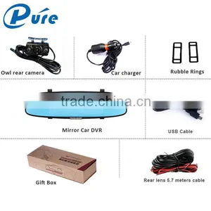 Driver Car Video DVR Recorder 6.5 Inch LCD FHD 1080P G-Sensor Video Camera Recorder Dual Lens Car Recorder thumbnail-6