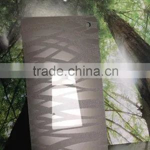 3D Embossed Acrylic Sheet Faced Mdf Board for Wooden Cabinet thumbnail-2