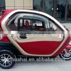 2017 Best Selling Elderly Three Wheel Passenger Car /Three Wheel Electric Mini Car thumbnail-2