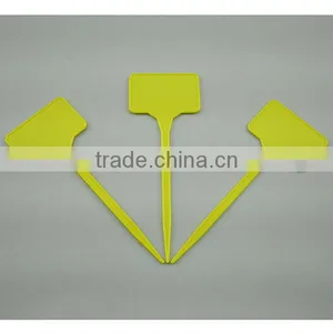 14.7cmL Plastic Yellow Gardening Plant T Label thumbnail-2
