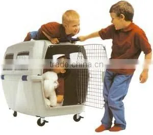 Plastic Dog Cage thumbnail-1
