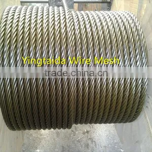 Hot Sale Flexible Galvanized Steel Wire Rope 14mm thumbnail-1