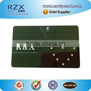 Cheap Price High Quality Engraved Black Metal Business Cards thumbnail-2