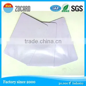 Printable Blank White LF 125 Khz EM4100 TK4100 Access Control Card thumbnail-2
