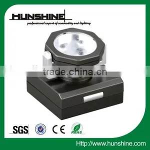 Black Mini Smart 3led Push Light With Adhesive for Outdoor thumbnail-1