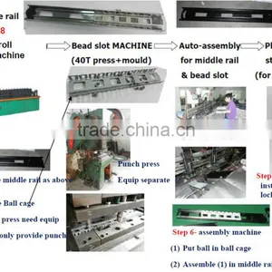 LMS Channel Drawer Slide Roll Forming Machine thumbnail-2